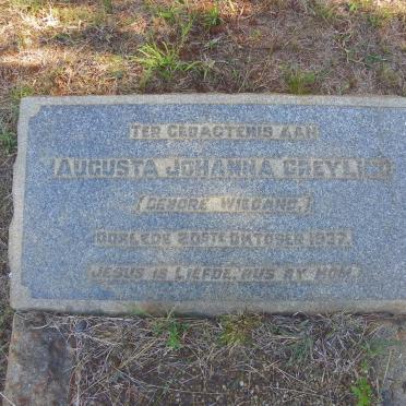 GREYLING Augusta Johanna nee WIEGAND -1937