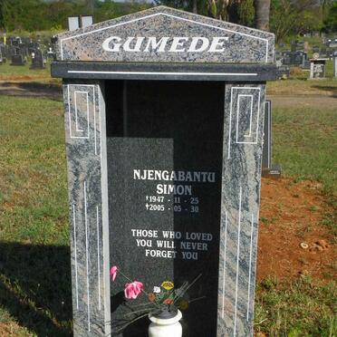 GUMEDE Njengabantu Simon 1947-2005