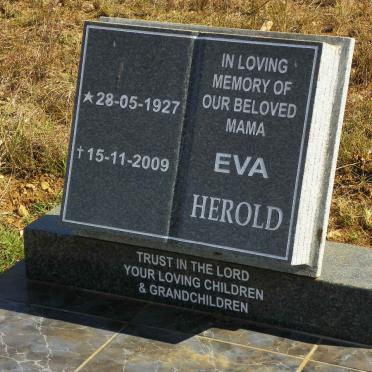 HEROLD Eva 1927-2009