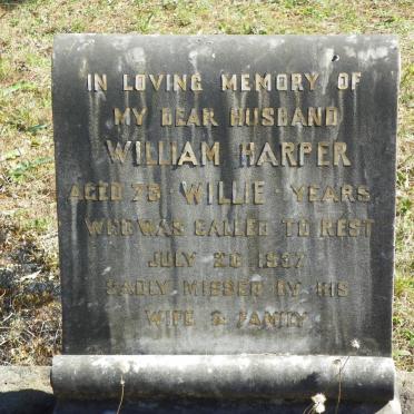 HARPER William -1937