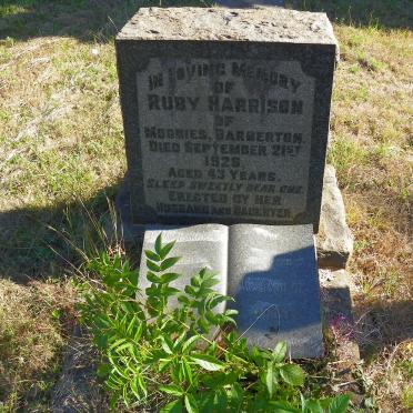 HARRISON Frank -1948 &amp; Ruby -1926