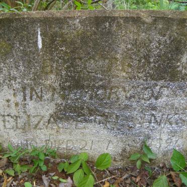 JINKS Elizabeth -189?