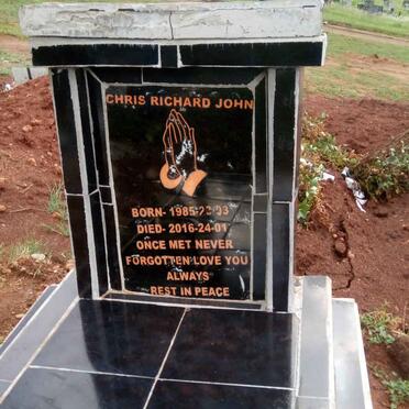 JOHN Chris Richard 1985-2016