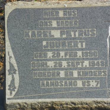 JOUBERT Karel Petrus 1890-1948