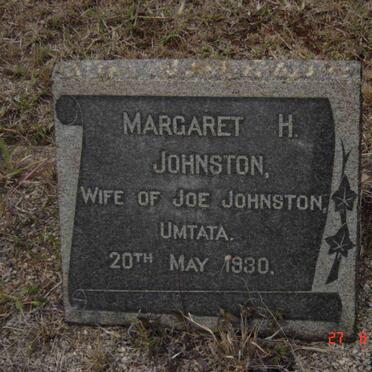 JOHNSTON Margaret H. -1930
