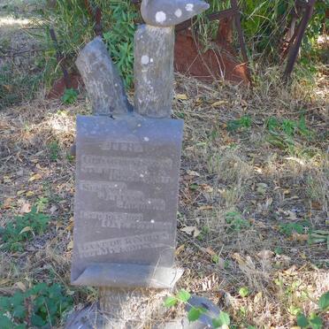 JOUBERT Susanna Juliana 1921-1924