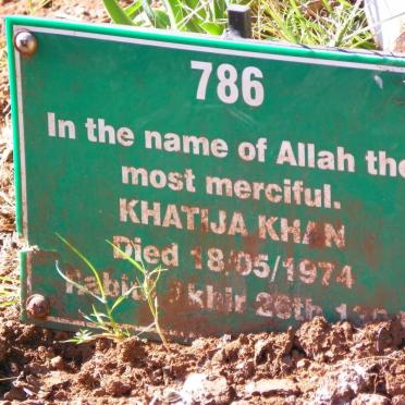 KHAN Khatija -1974
