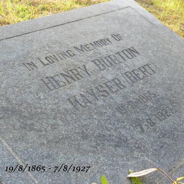 KAYSER Henry Burton 1865-1927