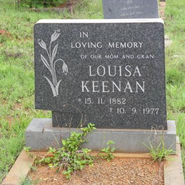 KEENAN Louisa 1882-1977