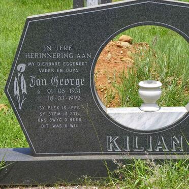 KILIAN Jan George 1931-1992
