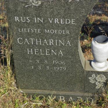 LOMBARD Catharina Helena 1906-1979