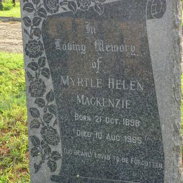 MACKENZIE Myrtle Helen 1898-1965