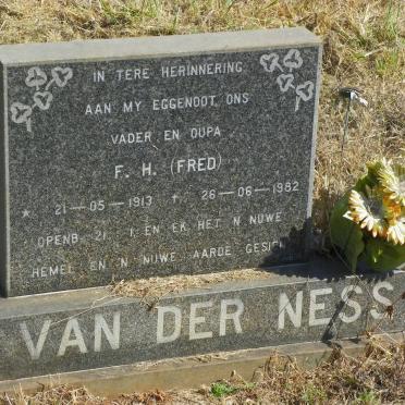 NESS F.H., van der 1913-1982