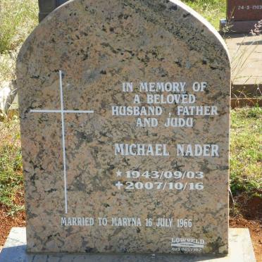 NADER Michael 1943-2007