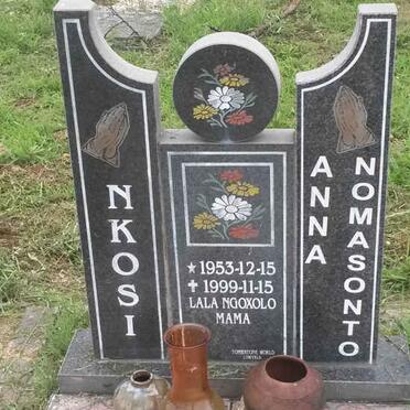 NKOSI Anna Nomasonto 1953-1999
