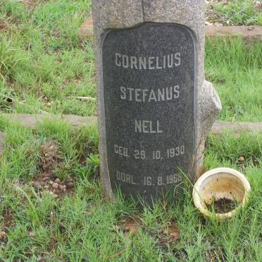 NELL Cornelius Stefanus 1930-1968