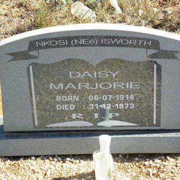 NKOSI Daisy Marjorie nee ISWORTH 1914-1973