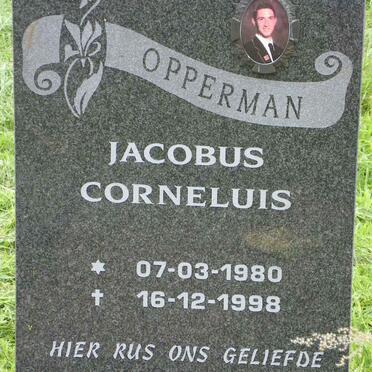 OPPERMAN Jacobus Cornelius 1980-1998