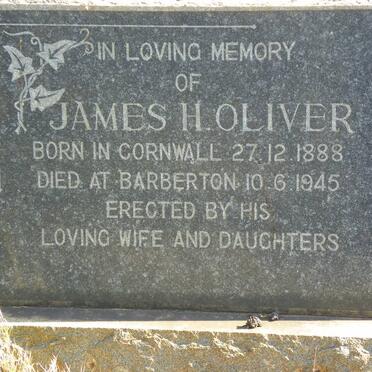 OLIVER James H. 1888-1945