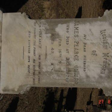 OLIVER James Pearce  -1911