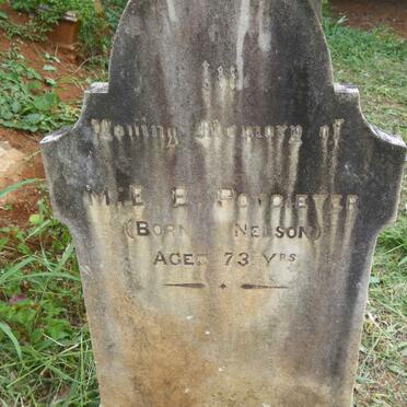 POTGIETER M.E.B. nee NELSON