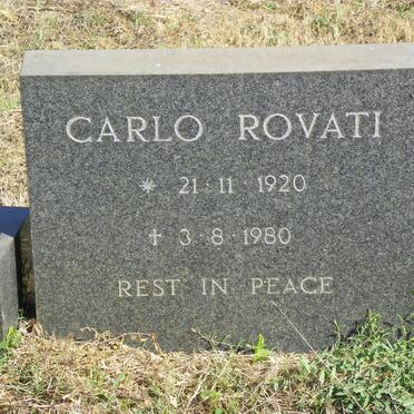 ROVATI Carlo 1920-1980