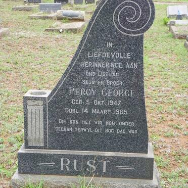 RUST Percy George 1947-1965