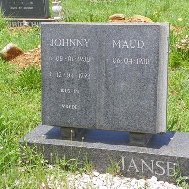 RENSBURG Tok, Janse van 1927-1994 & Koekie 1943- :: JANSE VAN RENSBURG Johnny 1938-1992 & Maud 1938-