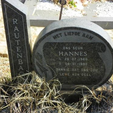 RAUTENBACH Hannes 1966-1990