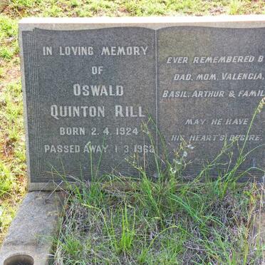 RILL Oswald Quinton 1924-1963