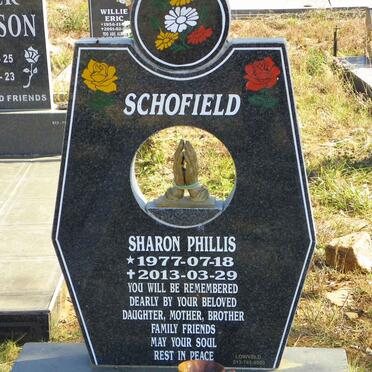 SCHOFIELD Sharon Phillis 1977-2013