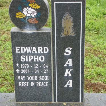 SAKA Edward Sipho 1970-2004