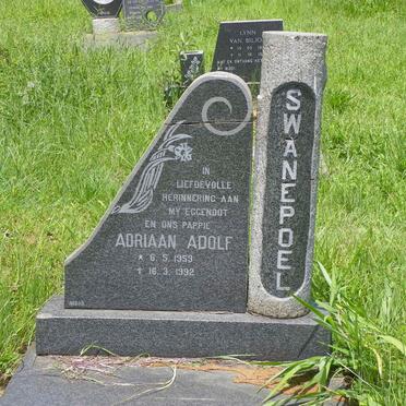 SWANEPOEL Adriaan Adolf 1959-1992