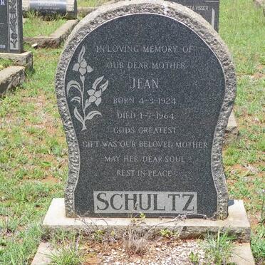SCHULTZ Jean 1924-1964