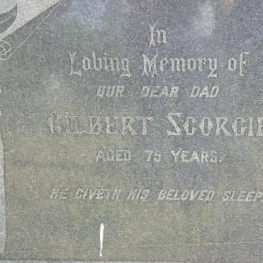 SCORGIE Gilbert