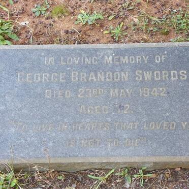 SWORDS George Brandon -1942