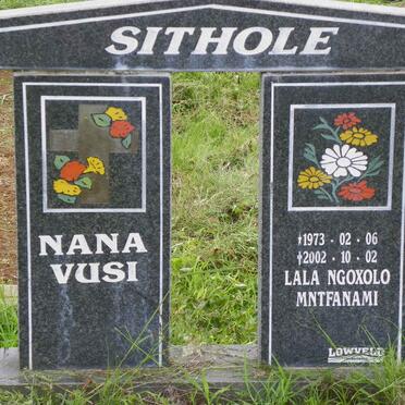 SITHOLE Nana Vusi 1973-2002