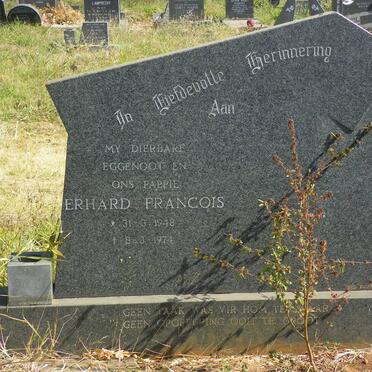 STRYDOM Erhard Francois 1948-1974