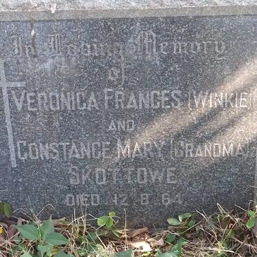 SKOTTOWE Veronica Frances :: SKOTTOWE Constance Mary -1964
