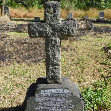 STOPFORTH James -1921 &amp; Sarah -1881 _1