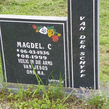 SCHYFF Magdel C., van der 1936-1999