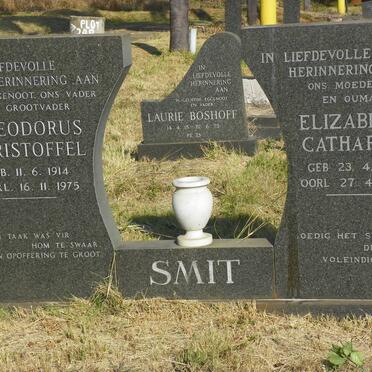 SMIT Theodorus Christoffel 1914-1975 &amp; Elizabeth Catharina 1917-1982