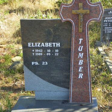 TUMBER Elizabeth 1942-1989