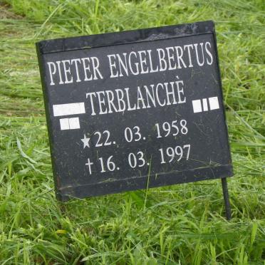 TERBLANCHE Pieter Engelbertus 1958-1997