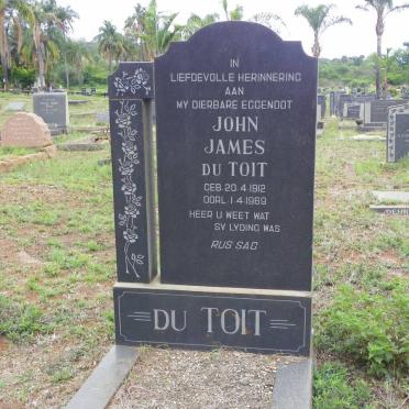 TOIT John James, du 1912-1969