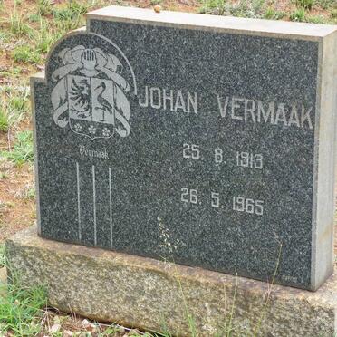 VERMAAK Johan 1913-1965