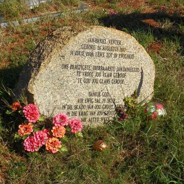 VENTER Jan Daniel 1987-2008