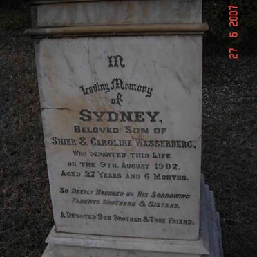 WASSERBERG Sydney -1902