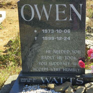 WATTS Owen 1973-1999