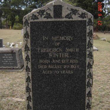 WINTER Frederick Smith 1858-1928